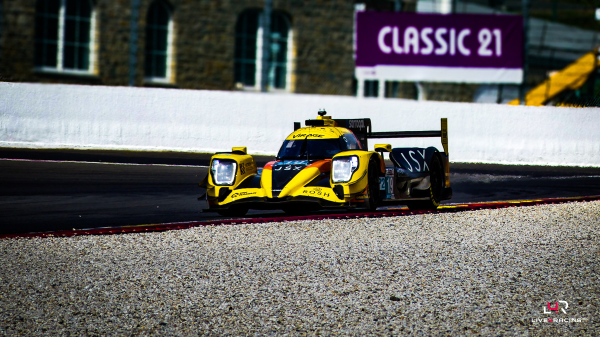 Manuel Espírito Santo, John Falb and Rik Koen driving an ORECA 07 at 4 hours of Spa Francorchamps 2026.