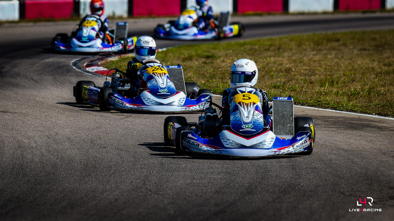 Ayrton Lamarche driving an Exprit Noesis MY15 at Trophée des Champions Anneville 2026.
