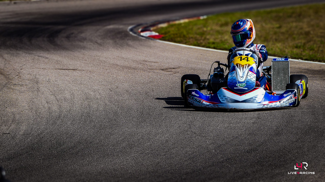 Léo-Galang Blanchard driving an Exprit Noesis MY15 at Trophée des Champions Anneville 2026.