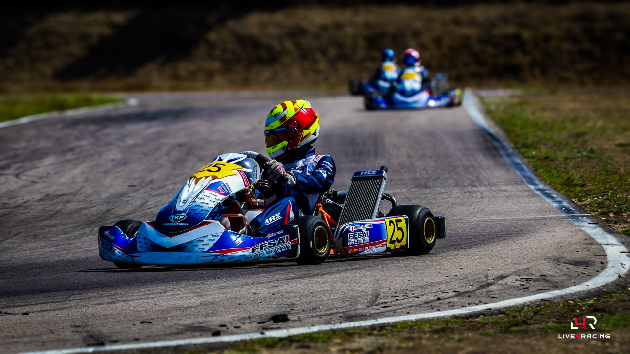 Eli Kanuty Dechitel driving an Exprit Noesis MY15 at Trophée des Champions Anneville 2026.