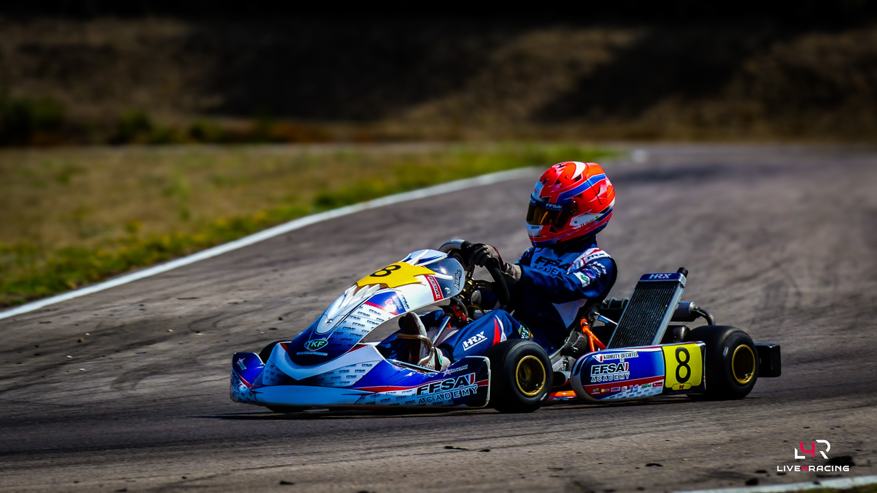 Lula Kanuty Dechitel driving an Exprit Noesis MY15 at Trophée des Champions Anneville 2026.