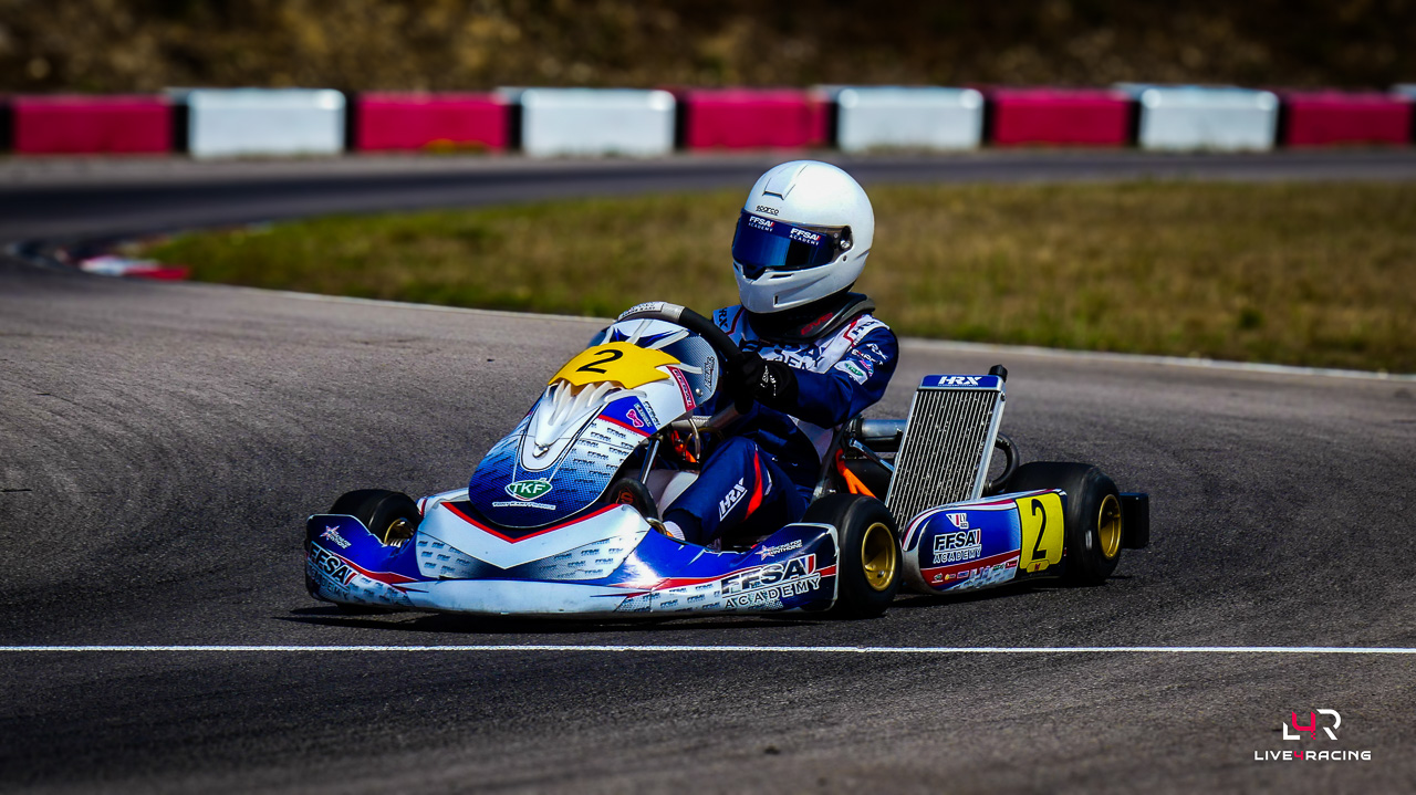 Hugo Ly driving an Exprit Noesis MY15 at Trophée des Champions Anneville 2026.