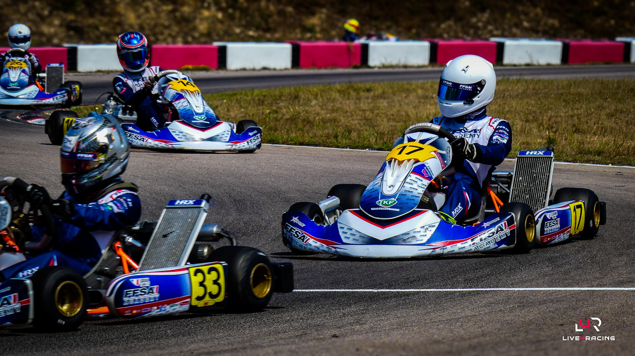 Gabriel Legrand driving an Exprit Noesis MY15 at Trophée des Champions Anneville 2026.