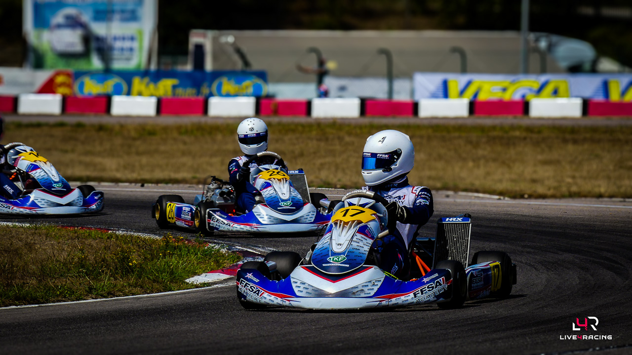 Gabriel Legrand driving an Exprit Noesis MY15 at Trophée des Champions Anneville 2026.