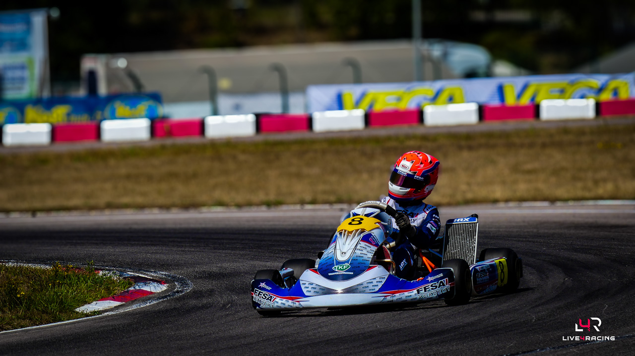 Lula Kanuty Dechitel driving an Exprit Noesis MY15 at Trophée des Champions Anneville 2026.