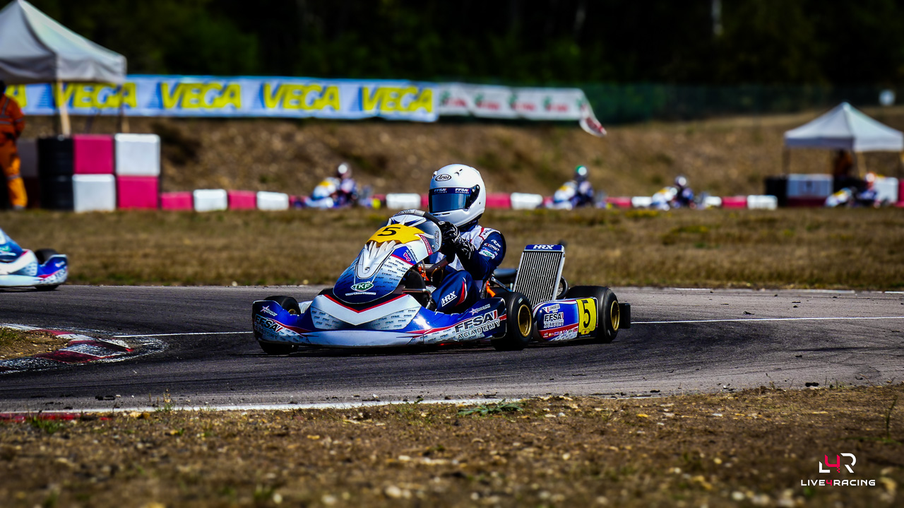 Ayrton Lamarche driving an Exprit Noesis MY15 at Trophée des Champions Anneville 2026.