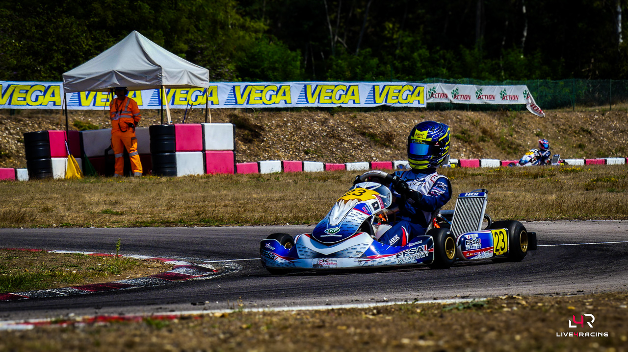 Bruno Matrullo driving an Exprit Noesis MY15 at Trophée des Champions Anneville 2026.