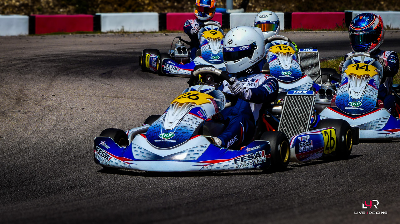 Yanis Pelletier driving an Exprit Noesis MY15 at Trophée des Champions Anneville 2026.