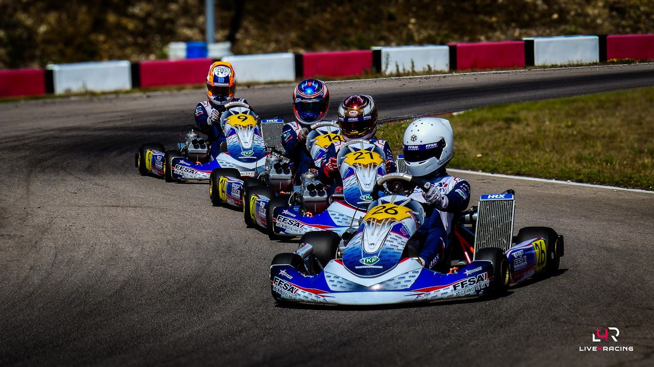 Yanis Pelletier driving an Exprit Noesis MY15 at Trophée des Champions Anneville 2026.