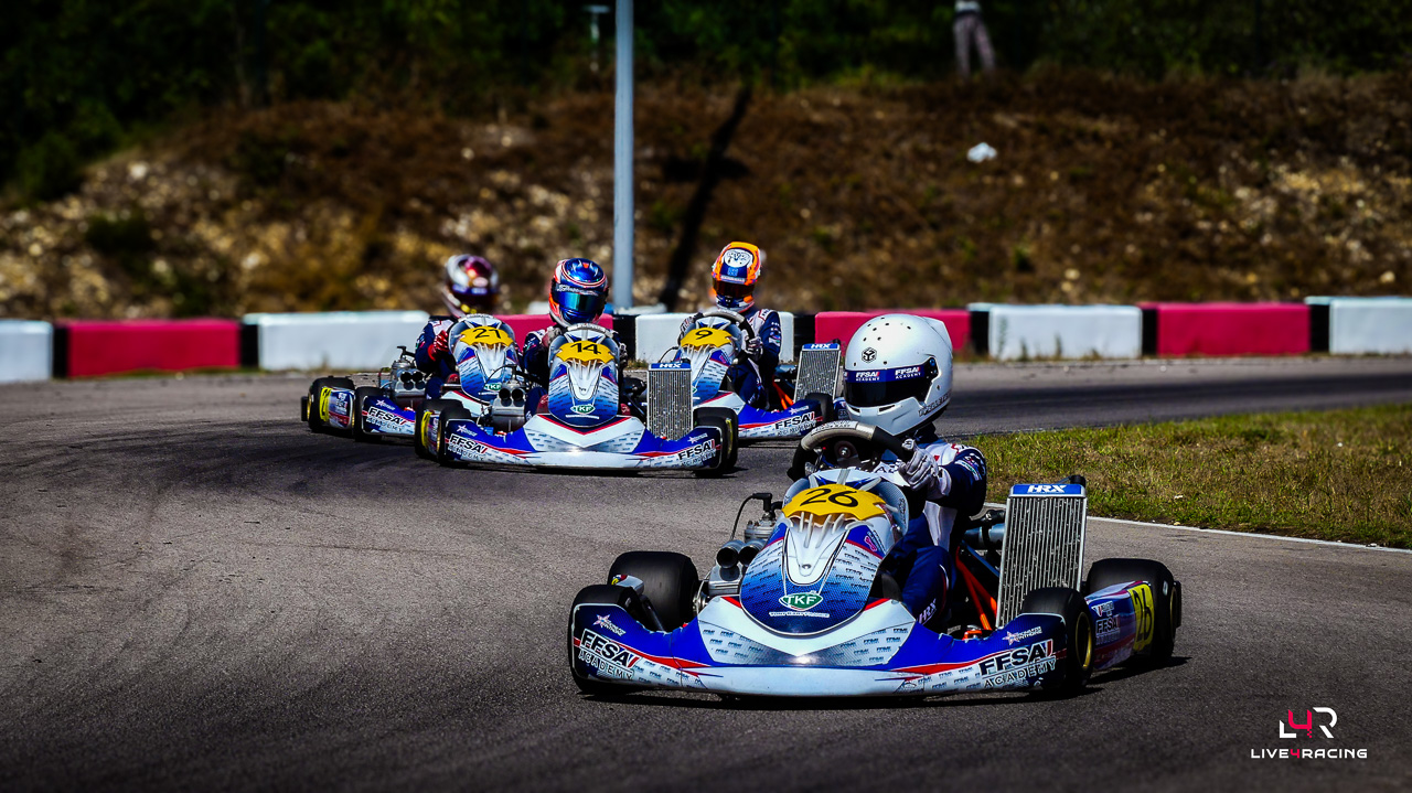 Yanis Pelletier driving an Exprit Noesis MY15 at Trophée des Champions Anneville 2026.