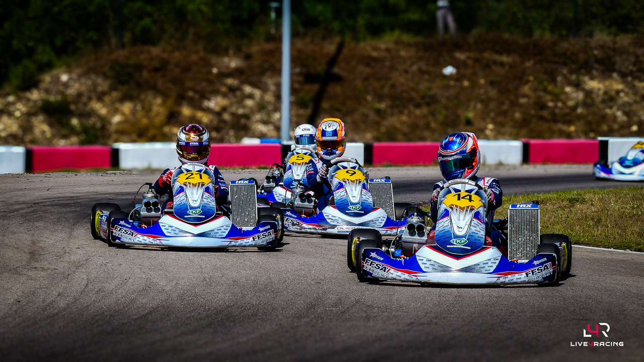 Léo-Galang Blanchard driving an Exprit Noesis MY15 at Trophée des Champions Anneville 2026.