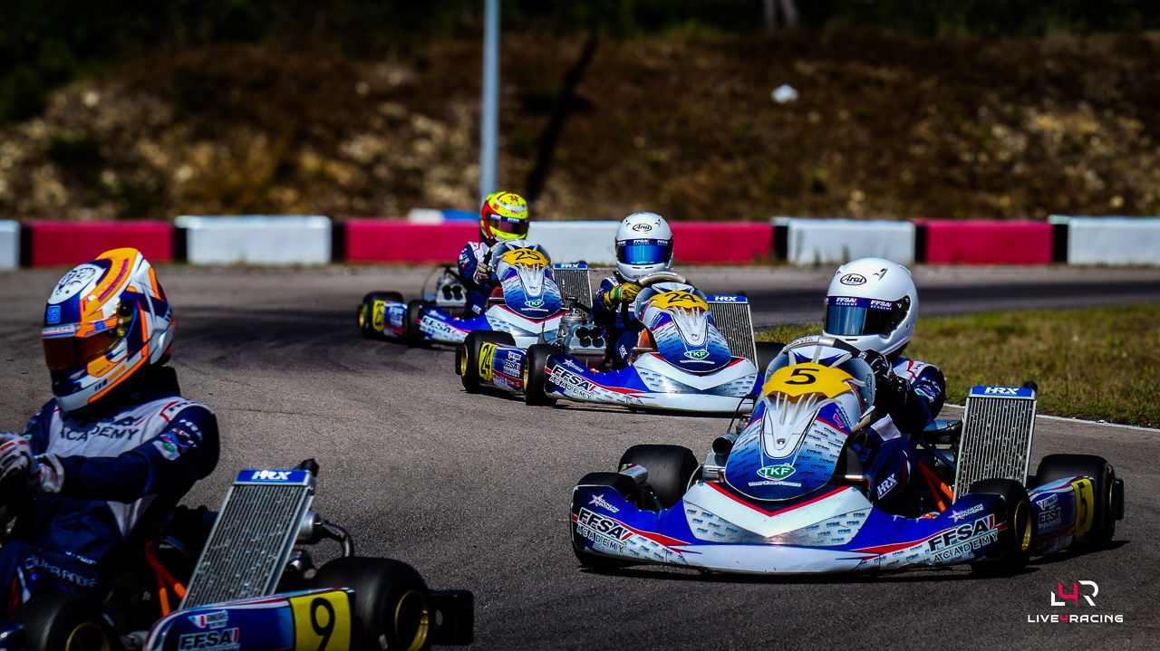 Ayrton Lamarche driving an Exprit Noesis MY15 at Trophée des Champions Anneville 2026.