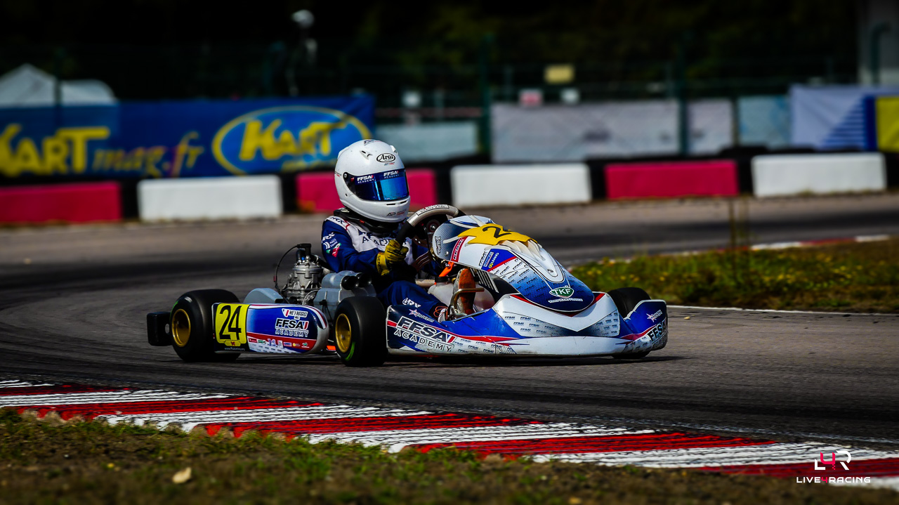 Mike Meynard driving an Exprit Noesis MY15 at Trophée des Champions Anneville 2026.