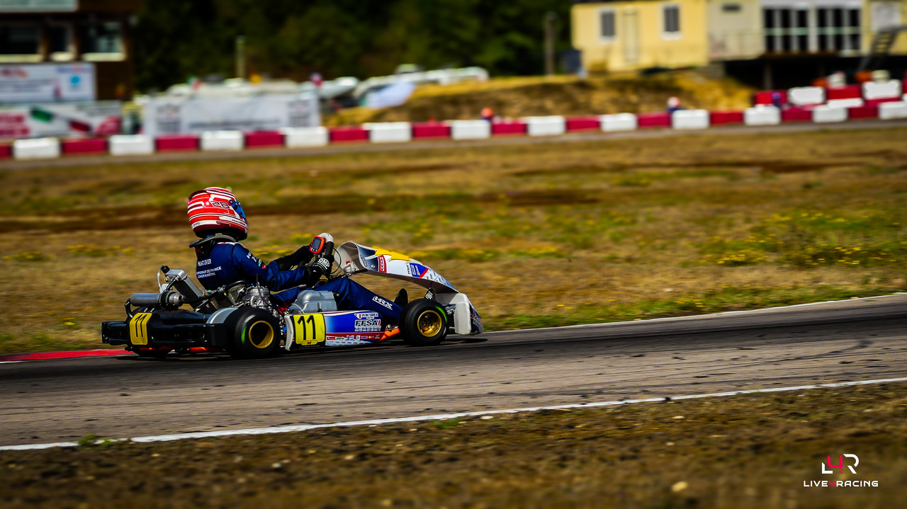 Gustave Peinturier driving an Exprit Noesis MY15 at Trophée des Champions Anneville 2026.