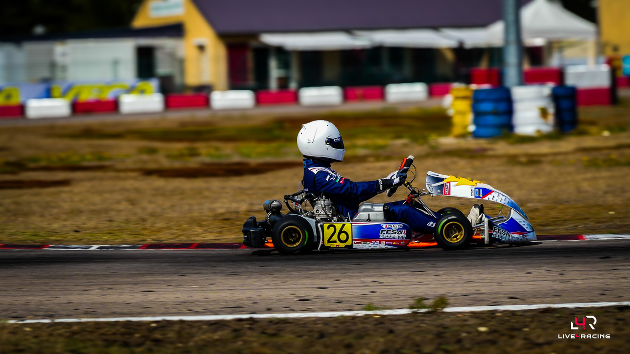 Yanis Pelletier driving an Exprit Noesis MY15 at Trophée des Champions Anneville 2026.