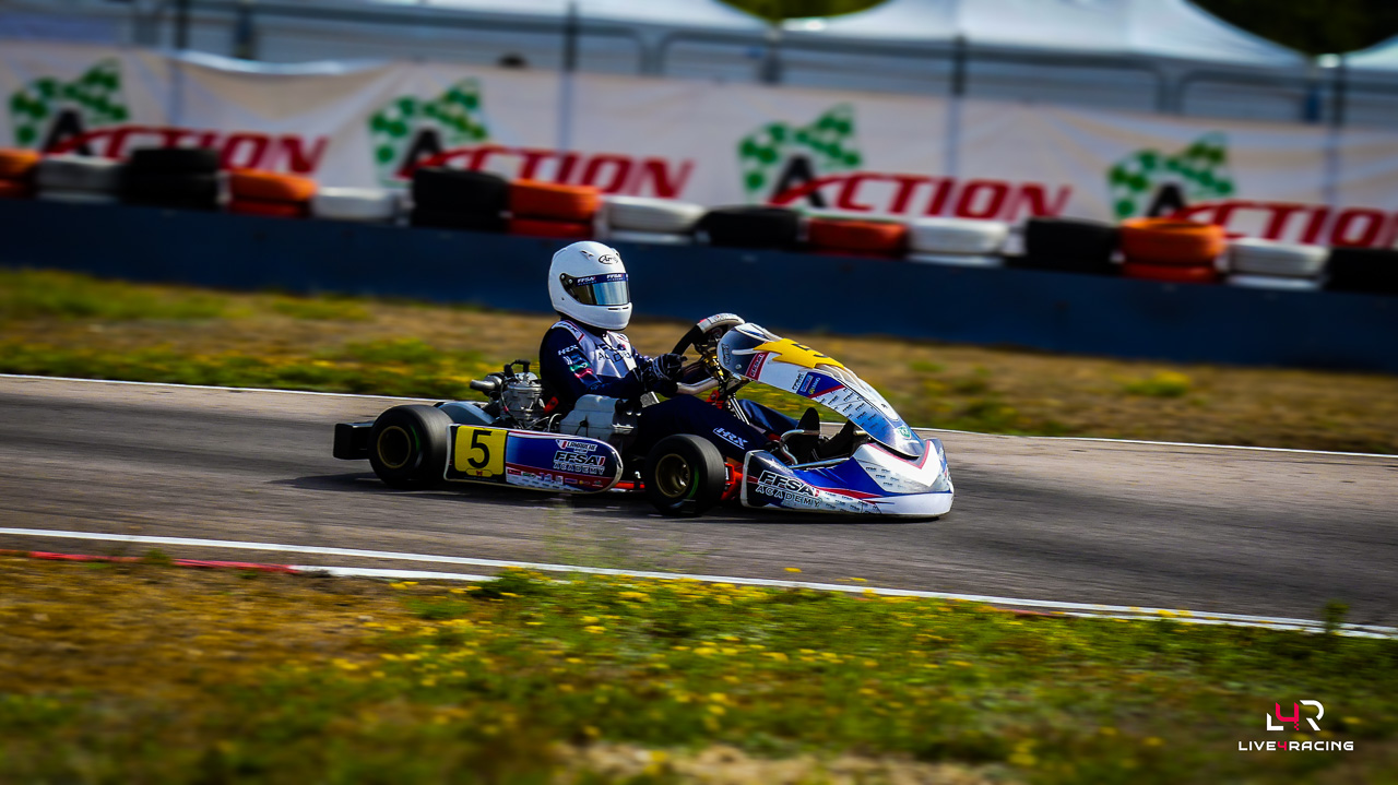 Ayrton Lamarche driving an Exprit Noesis MY15 at Trophée des Champions Anneville 2026.