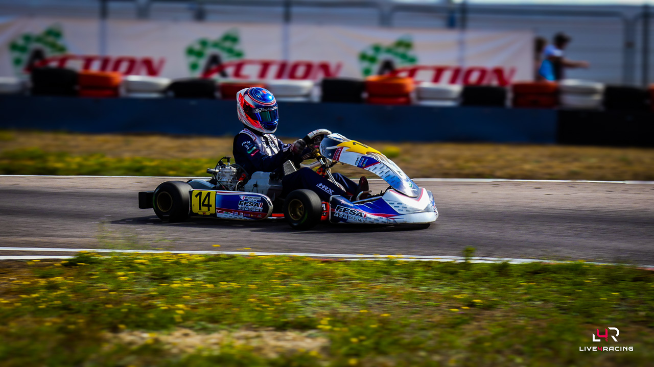 Léo-Galang Blanchard driving an Exprit Noesis MY15 at Trophée des Champions Anneville 2026.