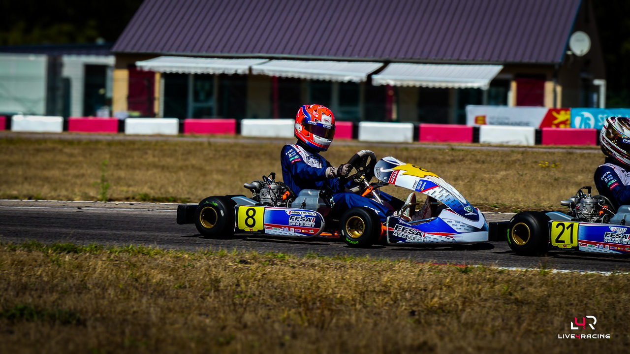 Lula Kanuty Dechitel driving an Exprit Noesis MY15 at Trophée des Champions Anneville 2026.