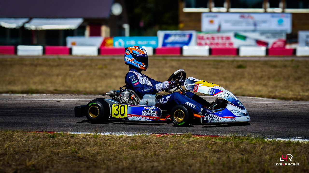 Saad Deresnes driving an Exprit Noesis MY15 at Trophée des Champions Anneville 2026.