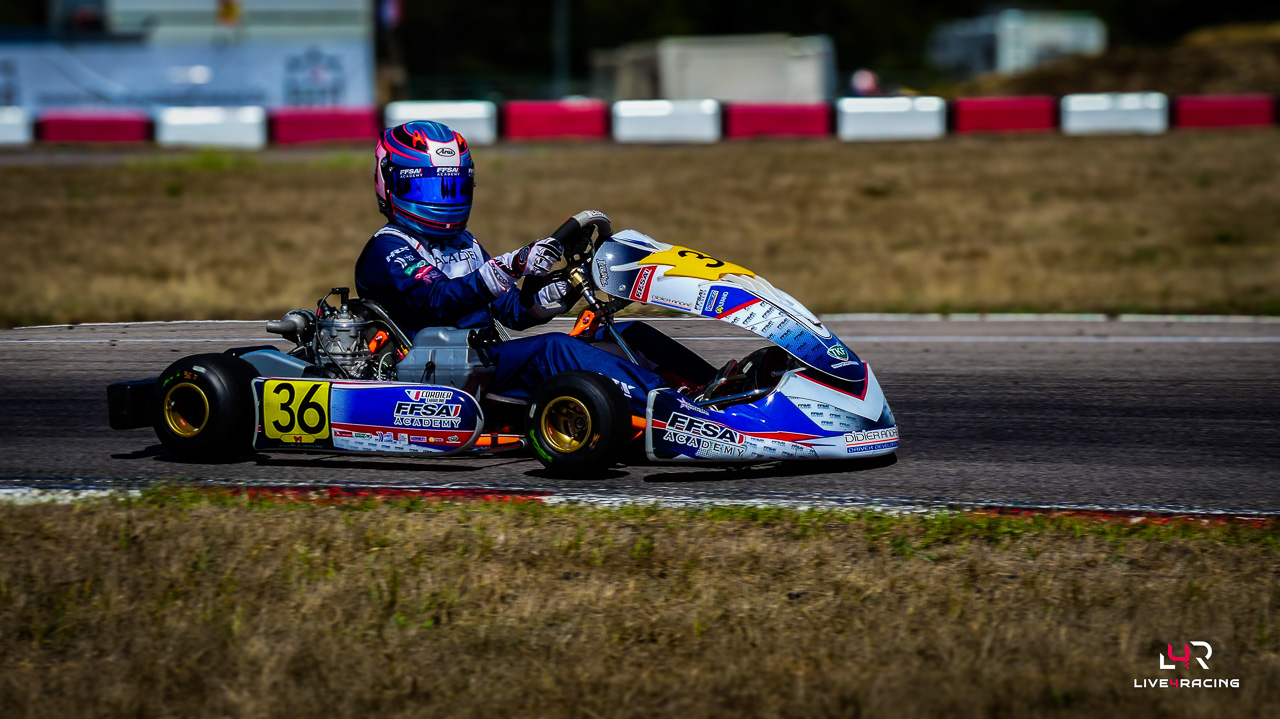 Charline Cordier driving an Exprit Noesis MY15 at Trophée des Champions Anneville 2026.