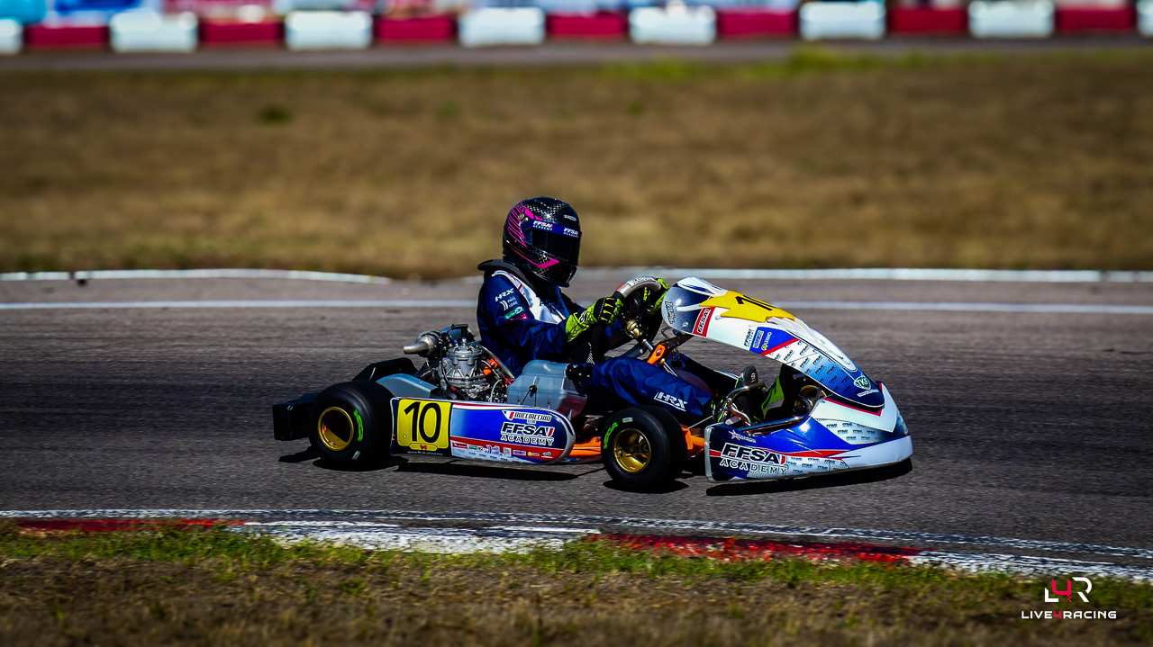 Elsa Bucciacchio driving an Exprit Noesis MY15 at Trophée des Champions Anneville 2026.
