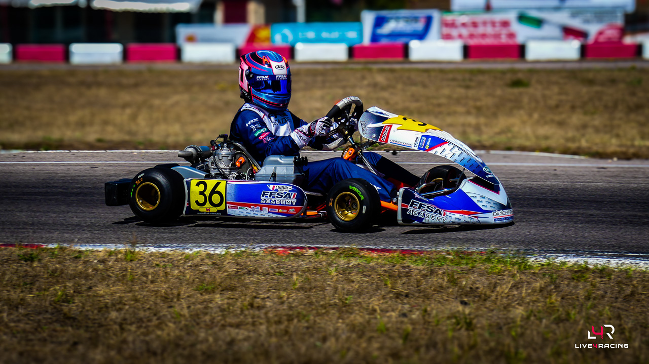 Charline Cordier driving an Exprit Noesis MY15 at Trophée des Champions Anneville 2026.