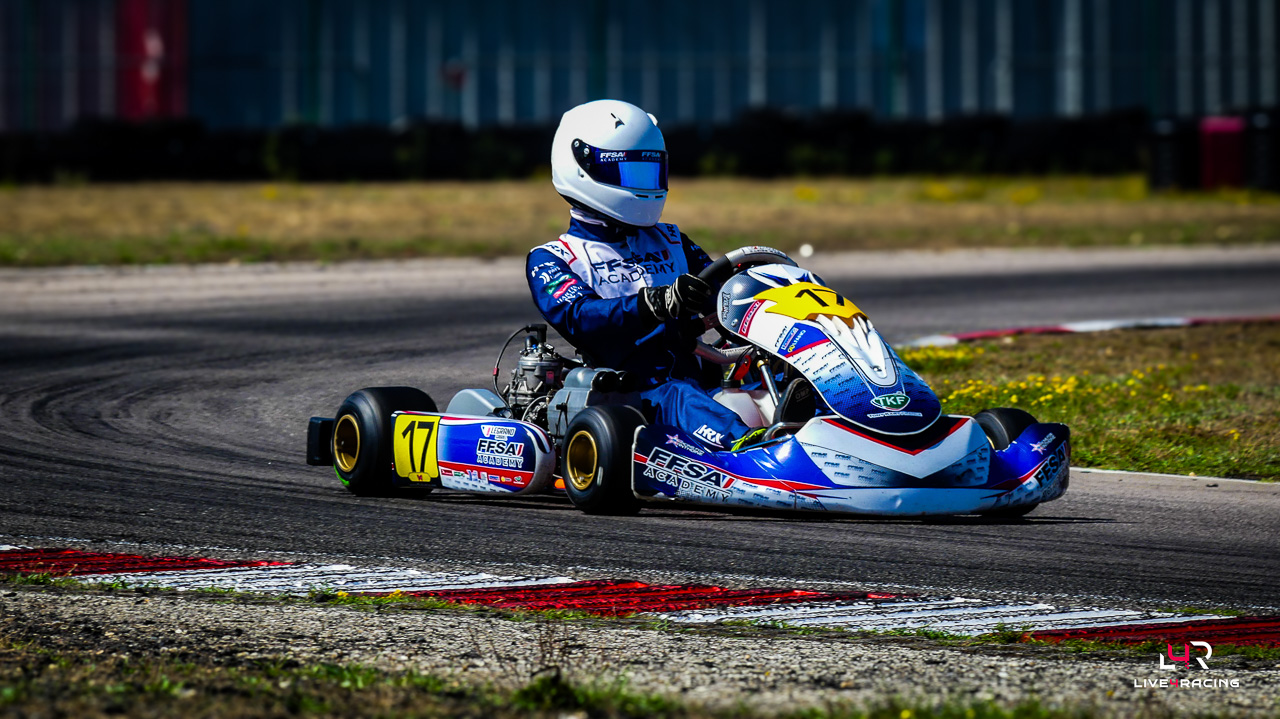Gabriel Legrand driving an Exprit Noesis MY15 at Trophée des Champions Anneville 2026.