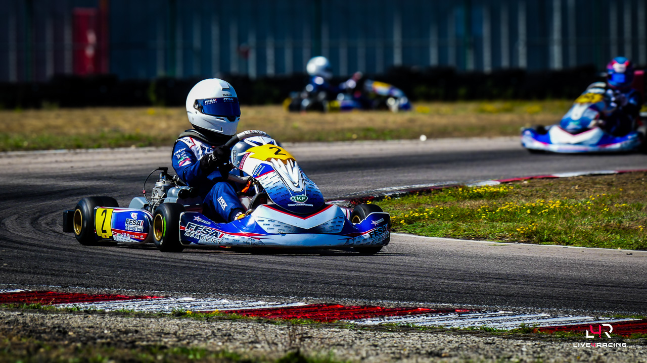 Hugo Ly driving an Exprit Noesis MY15 at Trophée des Champions Anneville 2026.