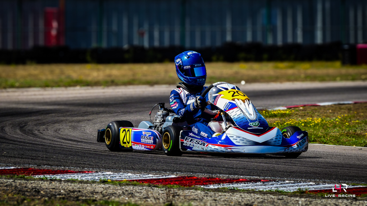 Luis Bruneau driving an Exprit Noesis MY15 at Trophée des Champions Anneville 2026.