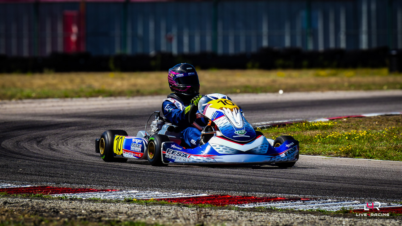 Elsa Bucciacchio driving an Exprit Noesis MY15 at Trophée des Champions Anneville 2026.