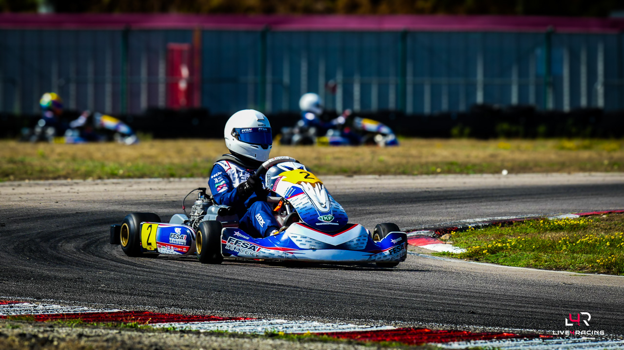 Hugo Ly driving an Exprit Noesis MY15 at Trophée des Champions Anneville 2026.