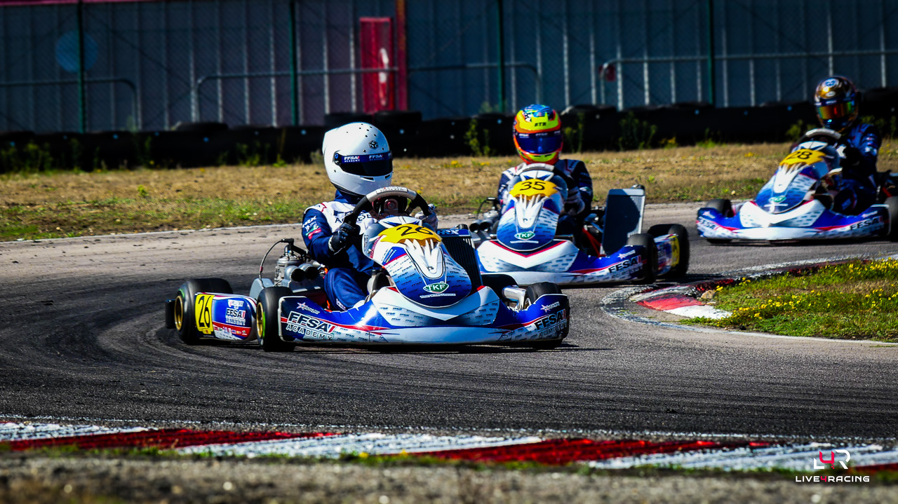 Yanis Pelletier driving an Exprit Noesis MY15 at Trophée des Champions Anneville 2026.