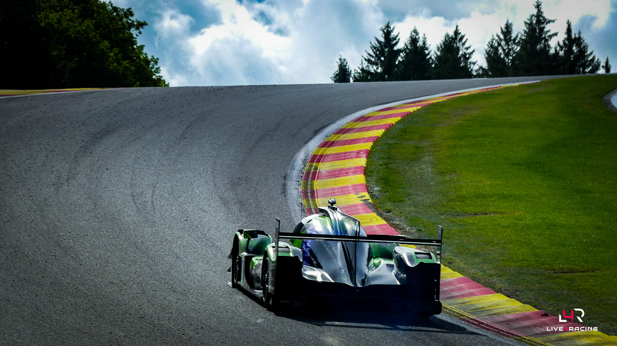 Oliver Gray, Esteban Masson et Louis Rousset au volant d’une ORECA 07 lors de l’épreuve 4 hours of Spa Francorchamps 2026.