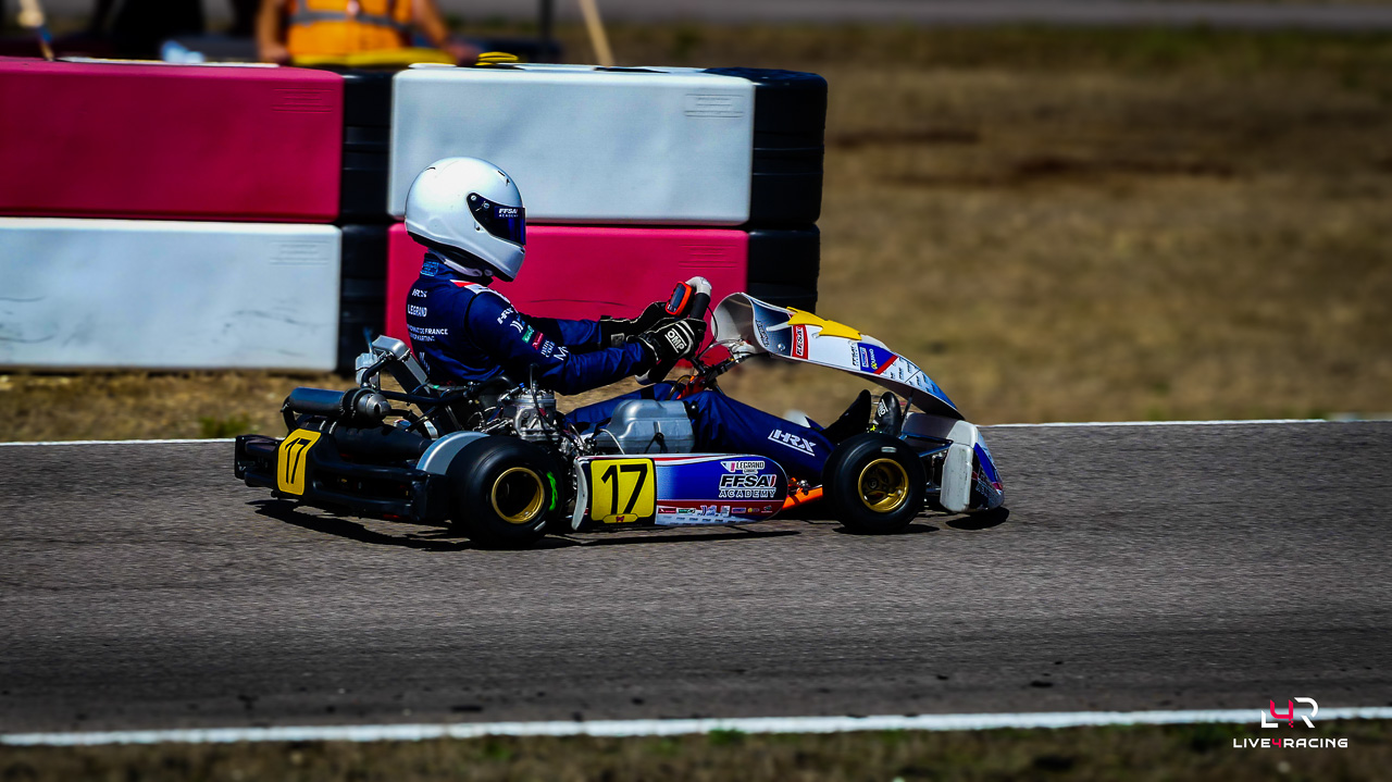 Gabriel Legrand driving an Exprit Noesis MY15 at Trophée des Champions Anneville 2026.