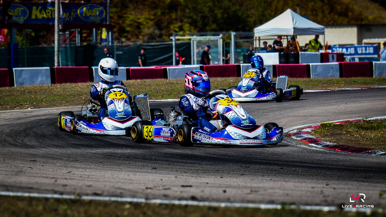 Charline Cordier driving an Exprit Noesis MY15 at Trophée des Champions Anneville 2026.