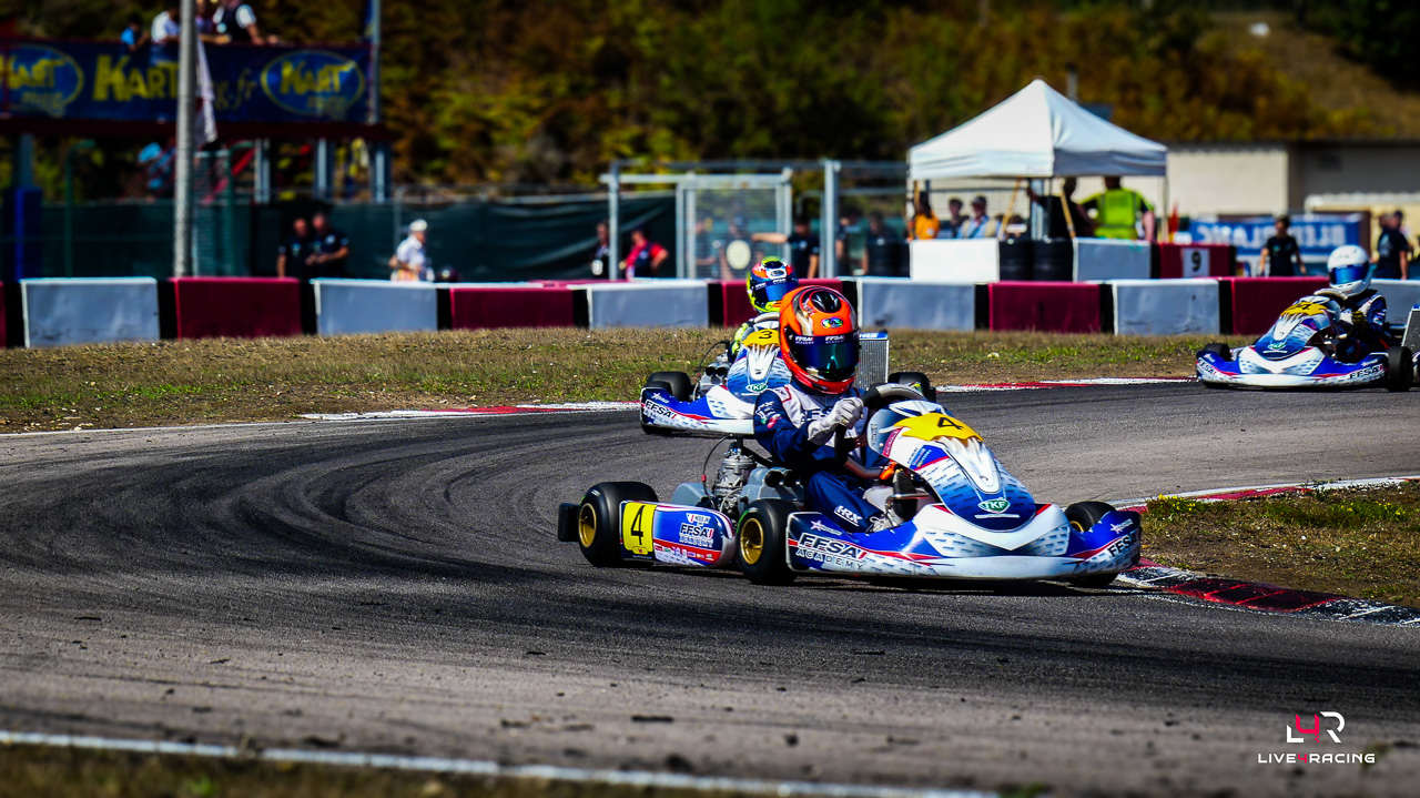 Nino Moulin driving an Exprit Noesis MY15 at Trophée des Champions Anneville 2026.