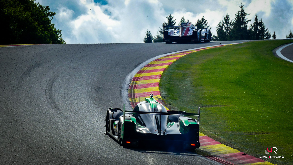 Doriane Pin, Giorgio Roda et Richard Verschoor au volant d’une ORECA 07 lors de l’épreuve 4 hours of Spa Francorchamps 2026.