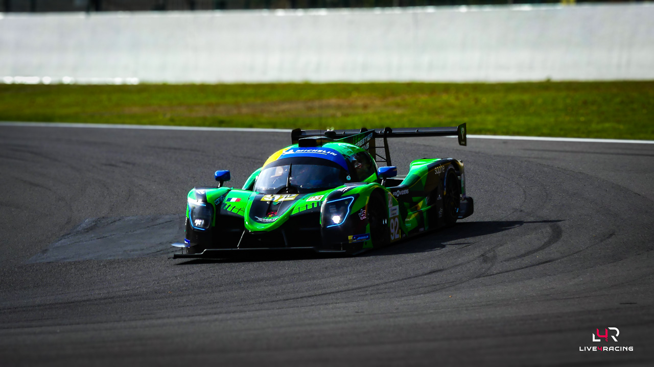 Sebastian Bach and Lucas Fecury driving a Ligier JS P325 at 4 hours of Spa Francorchamps 2026.