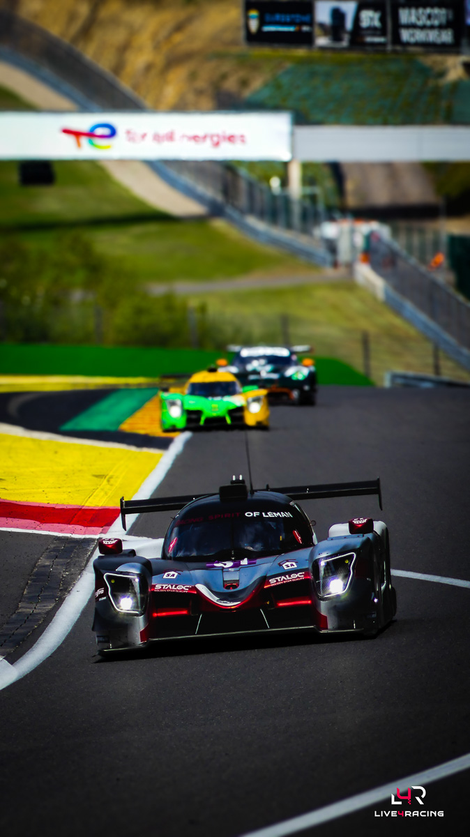 Grégory De Sybourg, Ralph Meichtry et Lenny Ried au volant d’une Ligier JS P325 lors de l’épreuve 4 hours of Spa Francorchamps 2026.
