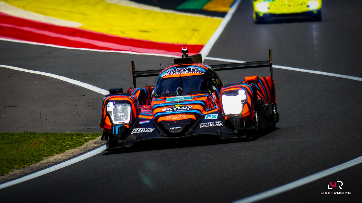 Julien Andlauer, Jean Glorieux and Marlon Hernandez driving an ORECA 07 at 4 hours of Spa Francorchamps 2026.