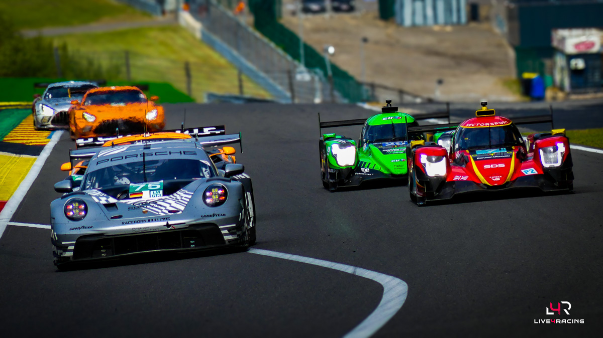 ORECA 07 de l’écurie Vector Sport lors de l’épreuve 4 hours of Spa Francorchamps 2026.
