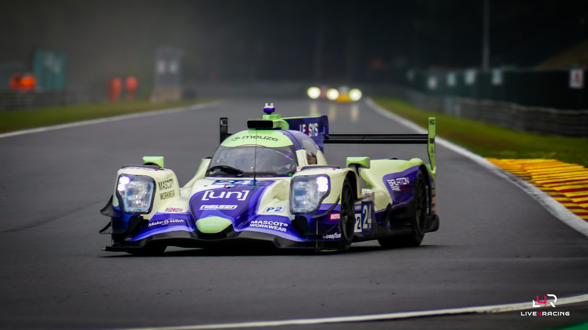 Jack Doohan, Roy Nissany et Edward Pearson au volant d’une ORECA 07 lors de l’épreuve 4 hours of Spa Francorchamps 2026.